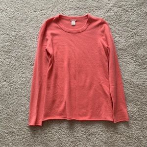 Pink J. Crew Cashmere Sweater